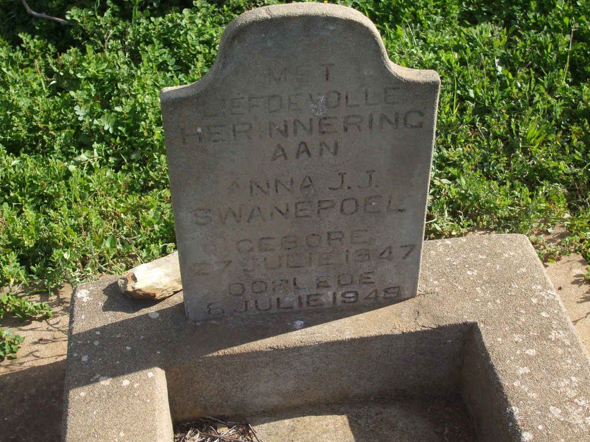 SWANEPOEL Anna J.J. 1947-1949