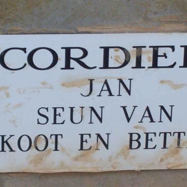 CORDIER Jan