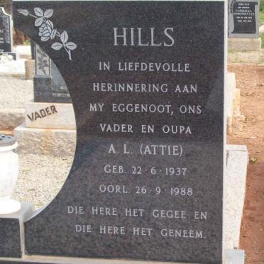 HILLS A.L. 1937-1988