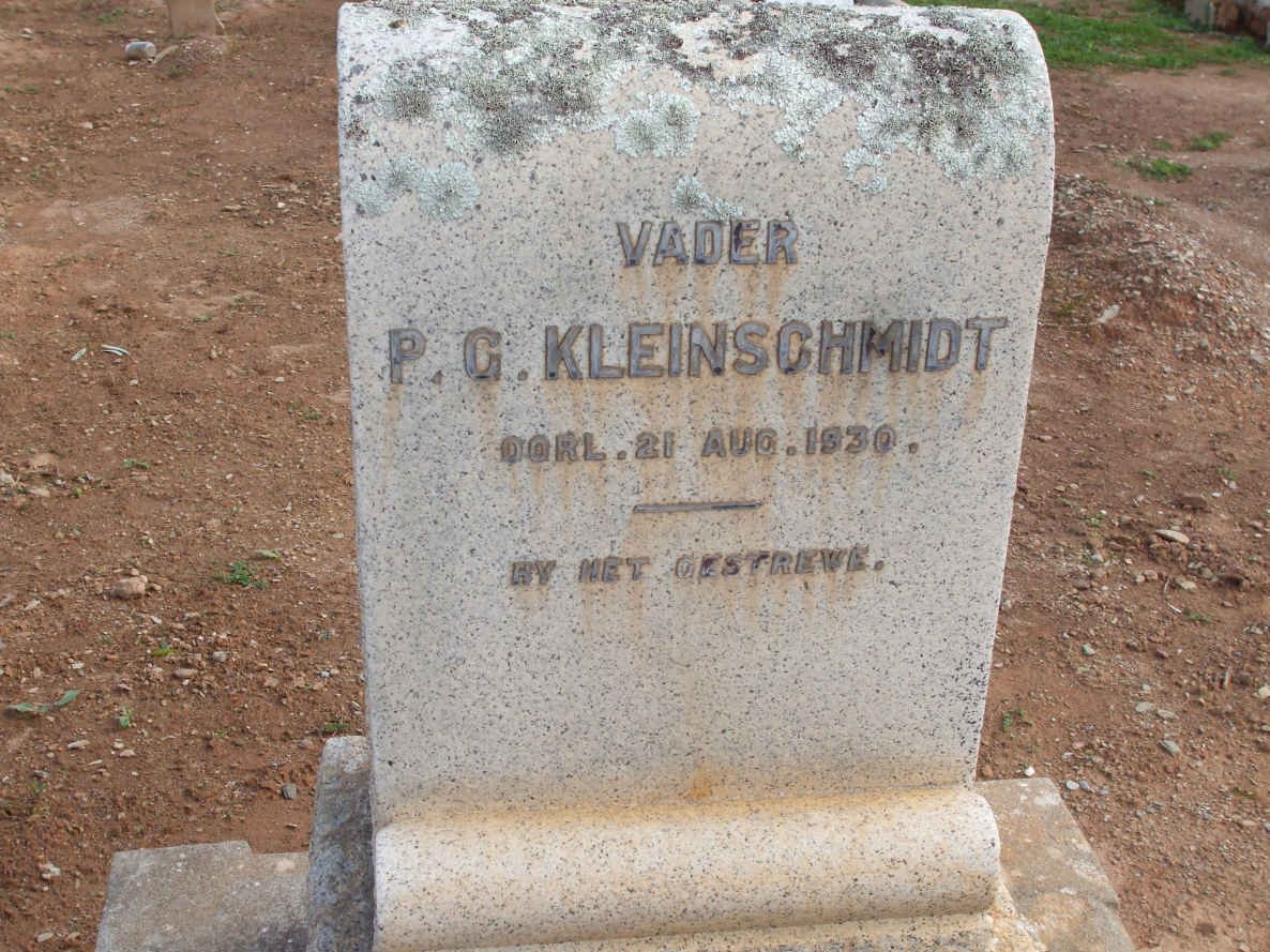 KLEINSCHMIDT P.G. -1930