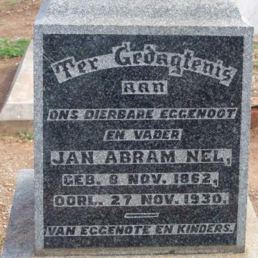 NEL Jan Abram 1862-1930