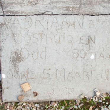 OOSTHUIZEN Adriaan -1940