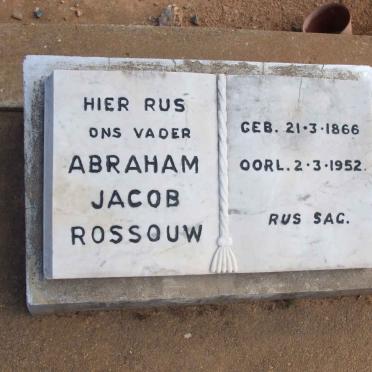 ROSSOUW Abraham Jacob 1866-1952