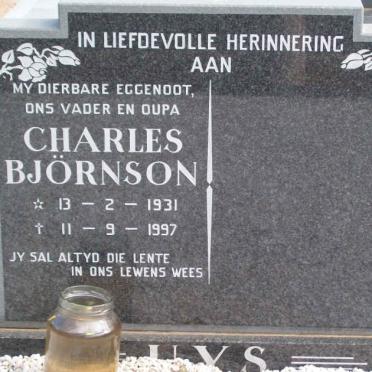 UYS Charles Bjornson 1931-1997