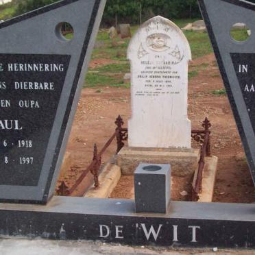 WIT Paul, de 1918-1997 &amp; Sophia C. MATTHYSEN 1923-1996