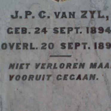 ZYL J.P.C., van 1894-1895
