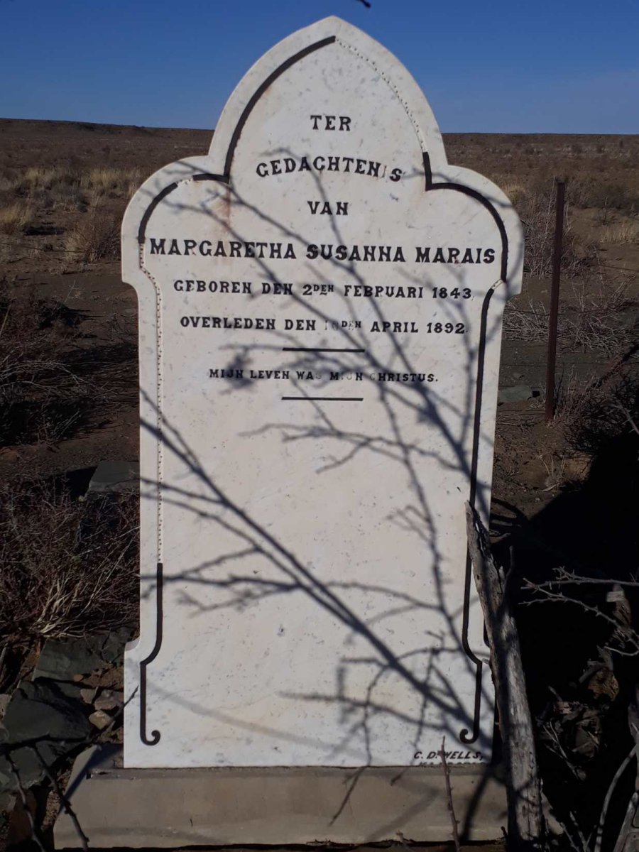 MARAIS Margaretha Susanna 1843-1892