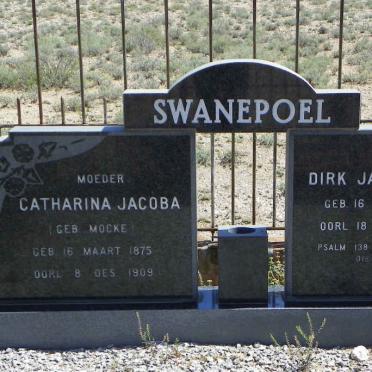SWANEPOEL Catharina Jacoba nee MOCKE 1875-1909 :: SWANEPOEL Dirk Jacobus 1907-1980