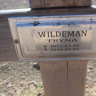 WILDEMAN Tryna 1951-2016