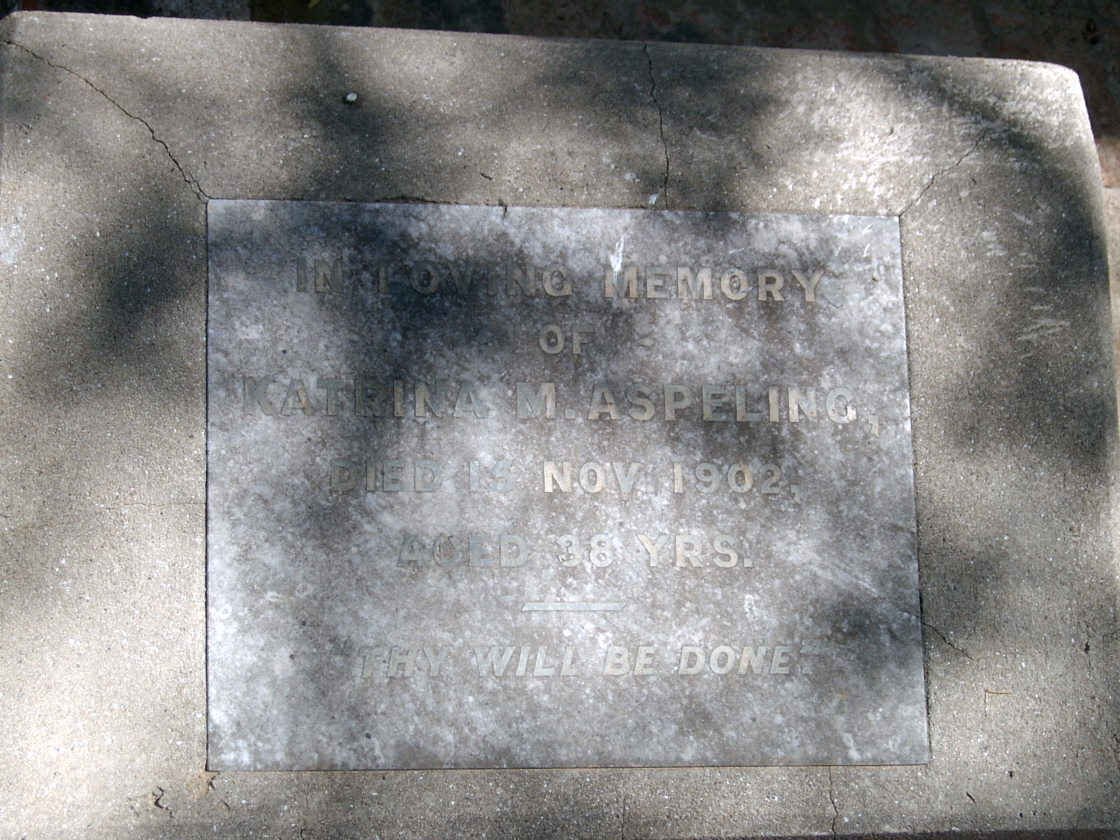 ASPELING Karina M. -1902
