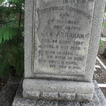AVENANT Jan Abraham 1887-1938