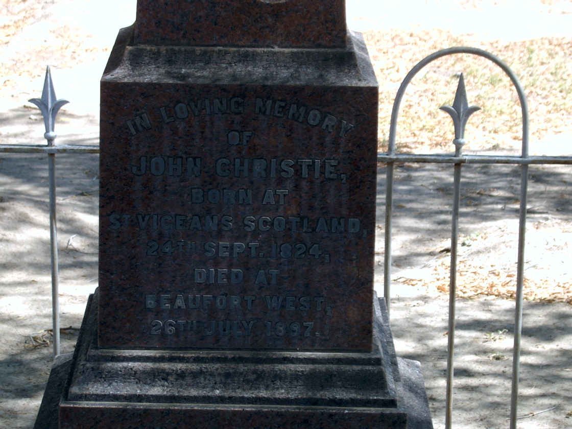 CHRISTIE John 1824-1897