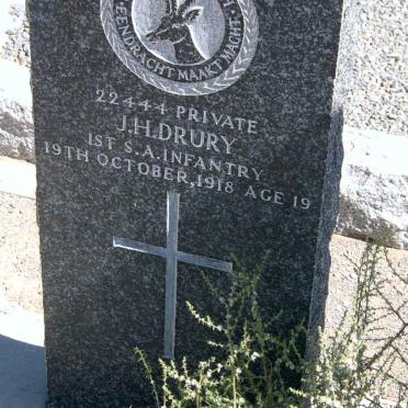 DRURY J.H. -1918