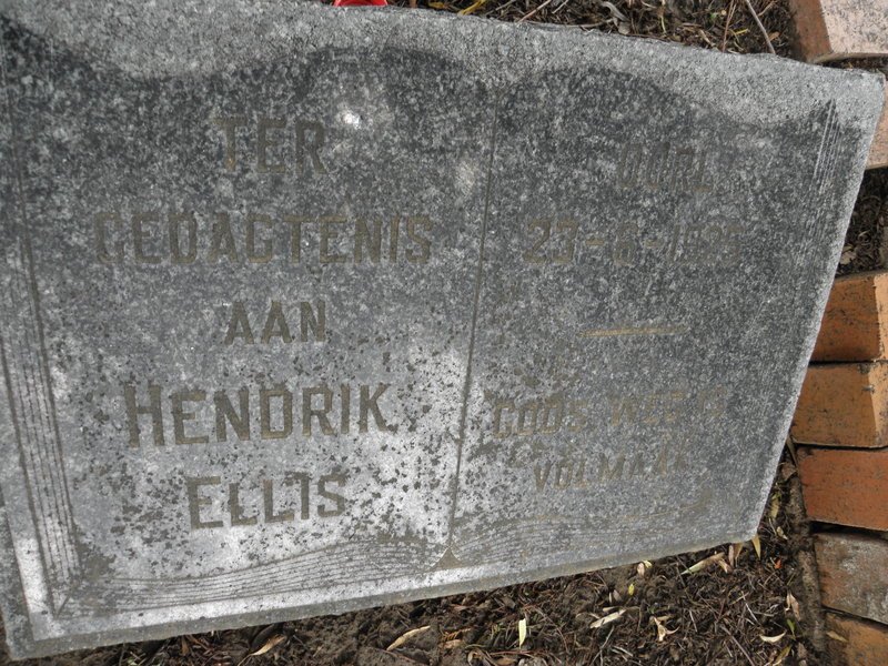 ELLIS Hendrik -1925