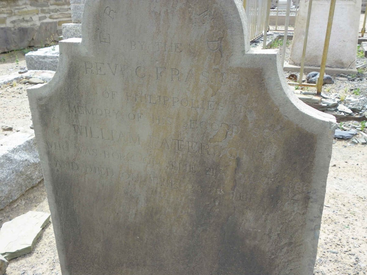 FRASER William Paterson 1866-1868