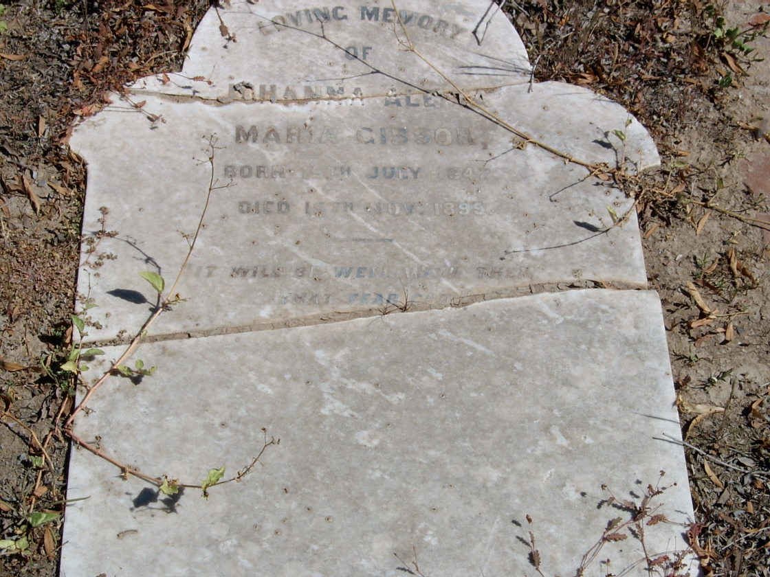 GIBSON Johanna Aletta Maria 1847-1899