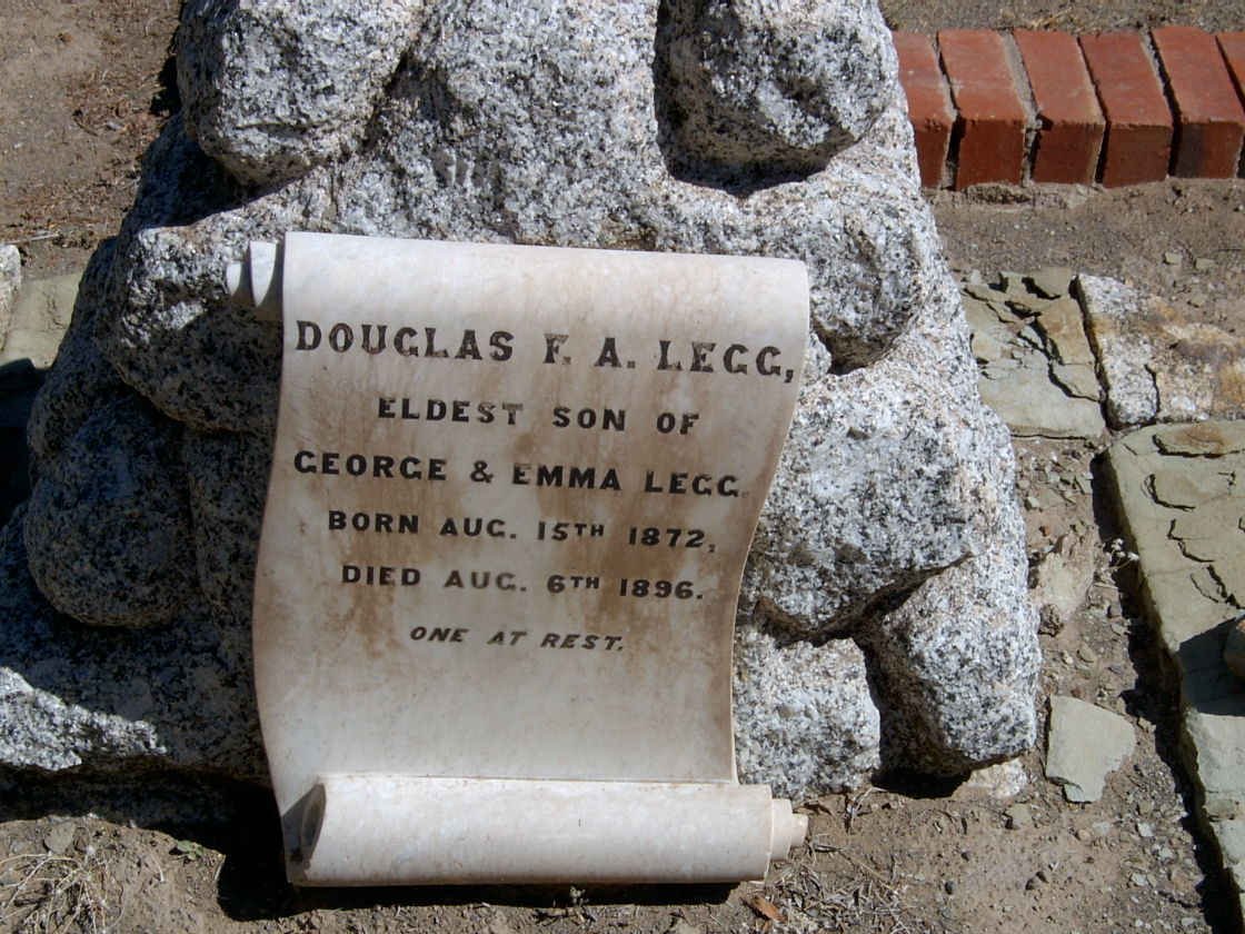 LEGG Douglas F.A. 1872-1896