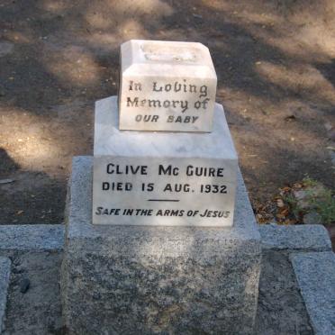 McGUIRE Clive -1932