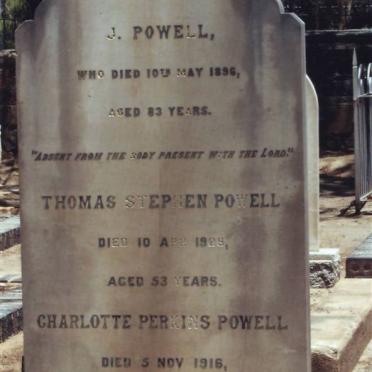 POWELL J. -1896 :: POWELL Thomas Stephen -1906 :: POWELL Charlotte Perkins -1916