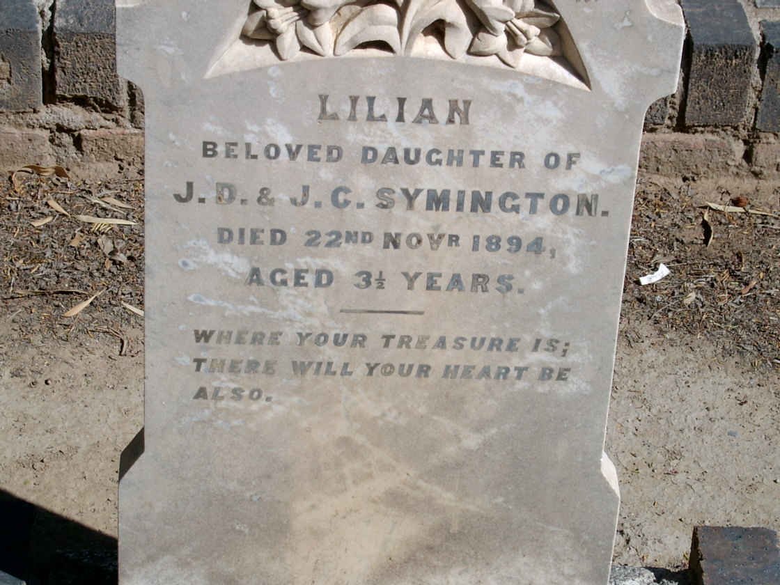 SYMINGTON Lilian -1894