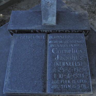 ANTWERPEN Cornelius Jacobus, van 1929-1994