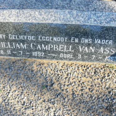 ASS William Campbell, van 1892-1963