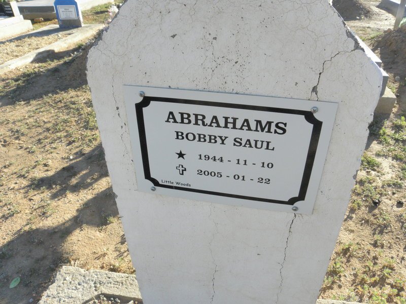 ABRAHAMS Bobby Saul 1944-2005