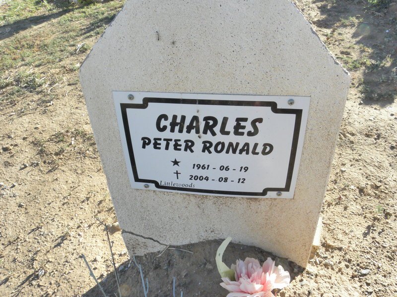 CHARLES Peter Ronald 1961-2004