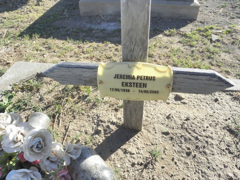 EKSTEEN Jeremia Petrus 1938-2005     
