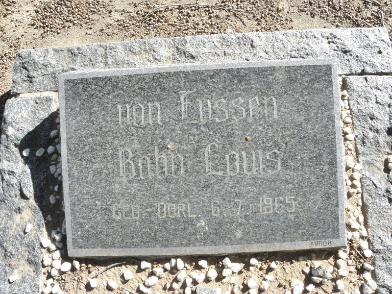 EYSSEN Louis, van -1965-1965