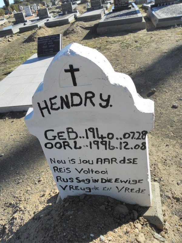 HENDRY 1940-1996