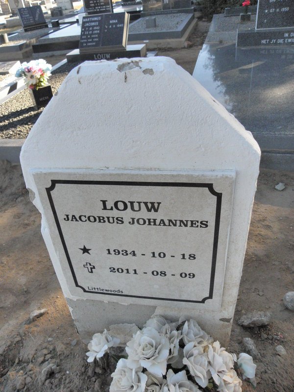 LOUW Jacobus Johannes 1934-2011