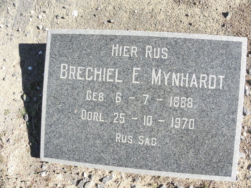 MYNHARDT Brechiel E. 1888-1970