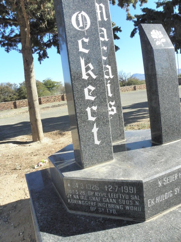 MARAIS Ockert 1926-1991