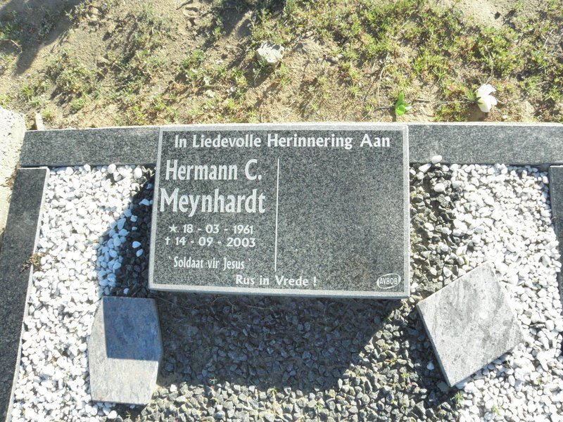 MEYNHARDT Hermann C. 1961-2003