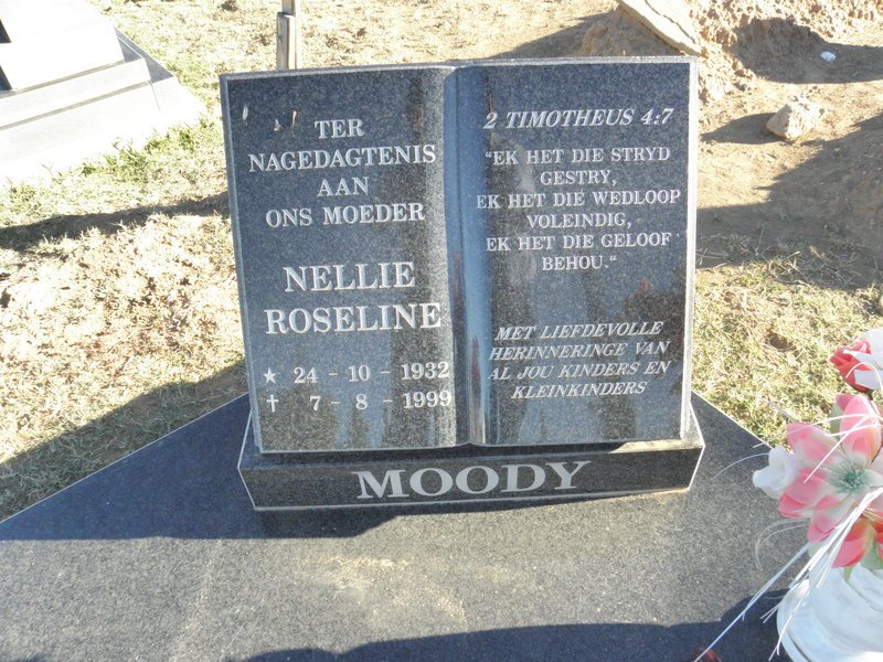 MOODY Nellie Roseline 1932-1999