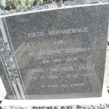 PIENAAR Abel Jacobus 1936-1963