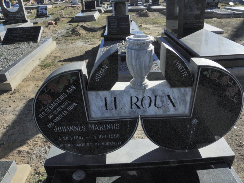 ROUX Johannes Marinus, Le 1941-1995 