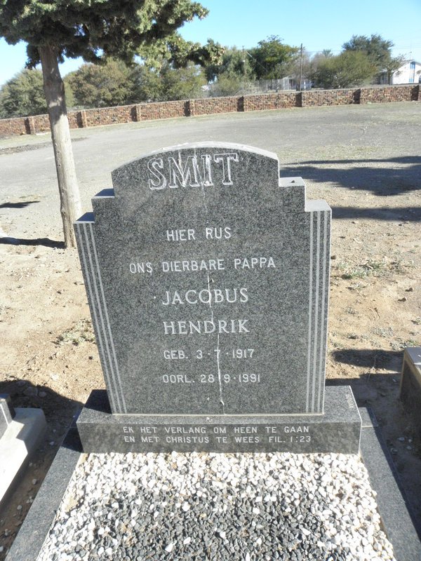 SMIT Jacobus Hendrik 1917-1991