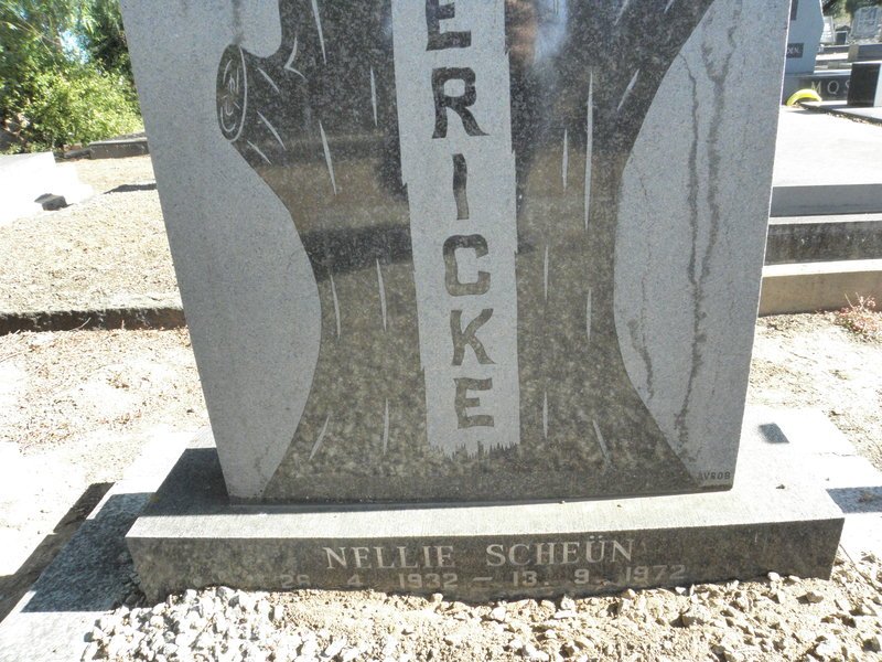 SCHEUN Nellie 1932-1972