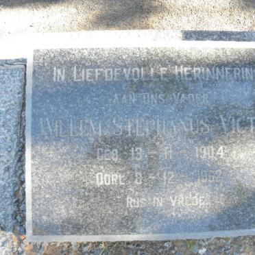 VICTOR Willem Stephanus 1904-1962
