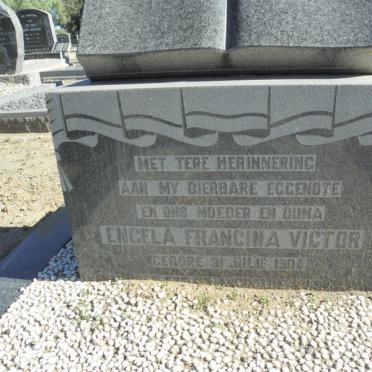 VICTOR Sarel J.A. 1896-1971 &amp; Engela Francina 1900-1969