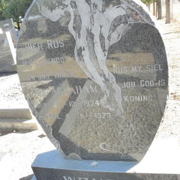 WEYERS Abraham 1924-1973
