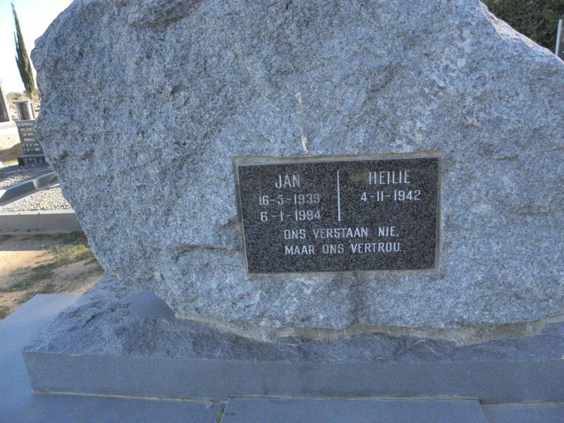 ? Jan 1939-1994 &amp; Heilie 1942-