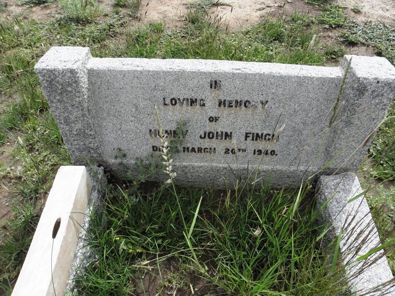 FINCH Henry John -1940