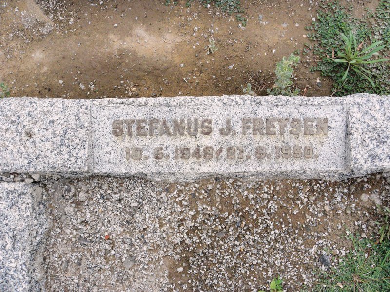 FREYSEN Stefanus 1948-1950
