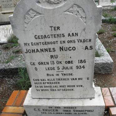 KRUGER Johannes Nucolaas 1862-1934 &amp; C.E. SWANEPOEL 1864-1938