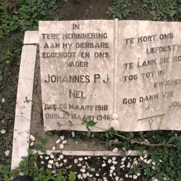 NEL Johannes P.J. 1918-1946