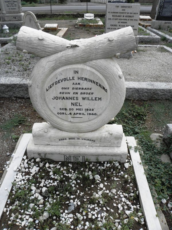 NEL Johannes Willem 1922-1940