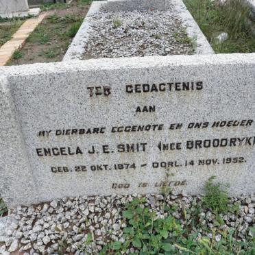 SMIT Engela J.E. nee BROODRYK 1874-1952